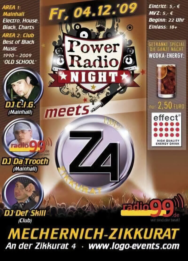 Power Radio Night meets Z4