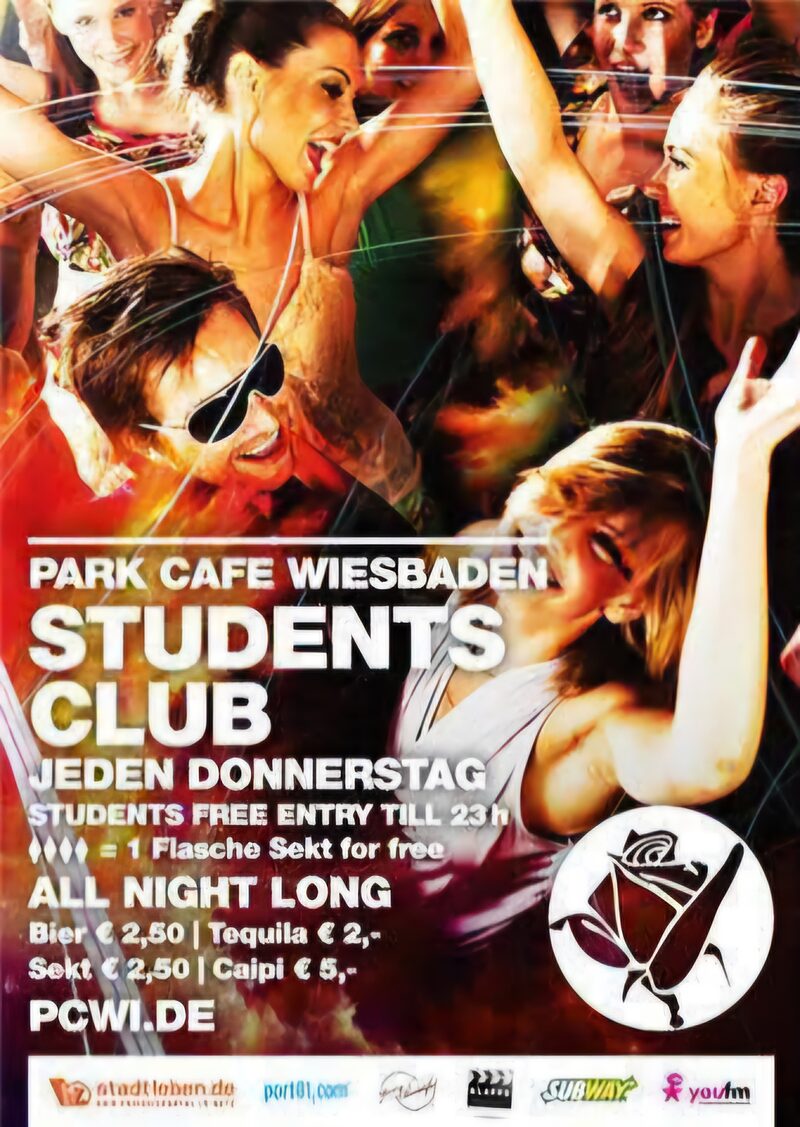 Students Club – Park Café Wiesbaden